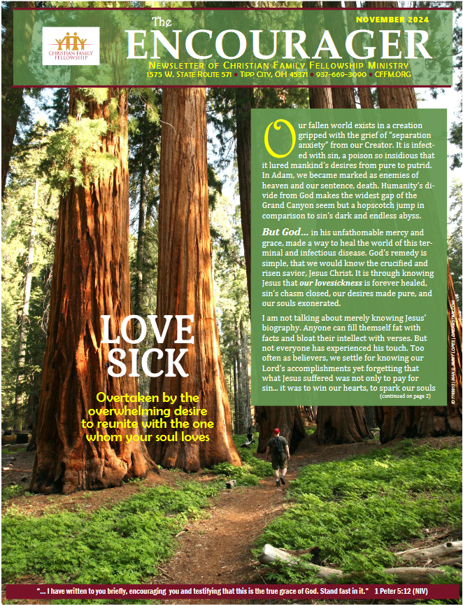 August 2024 Encourager cover