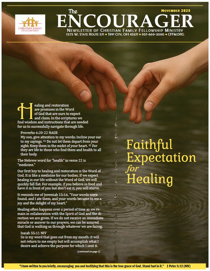 November 2025 Encourager cover