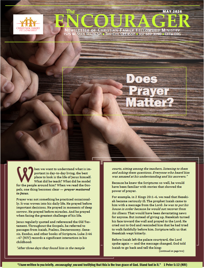 The Encourager - MAY 2026