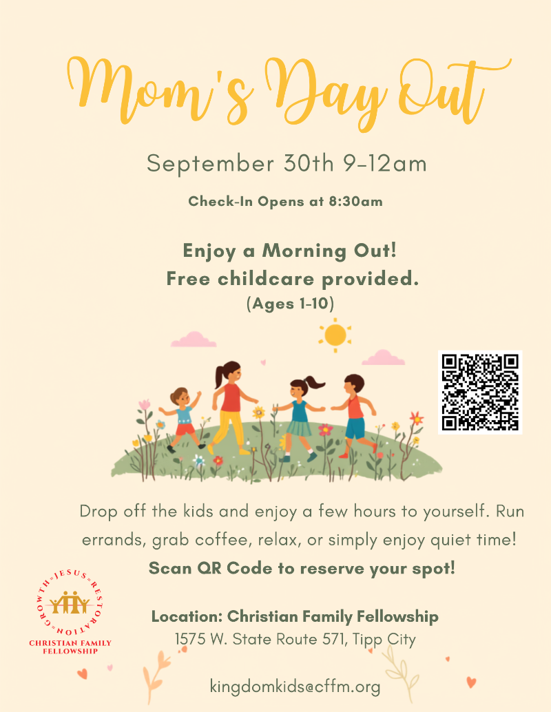 mom's day out flyer